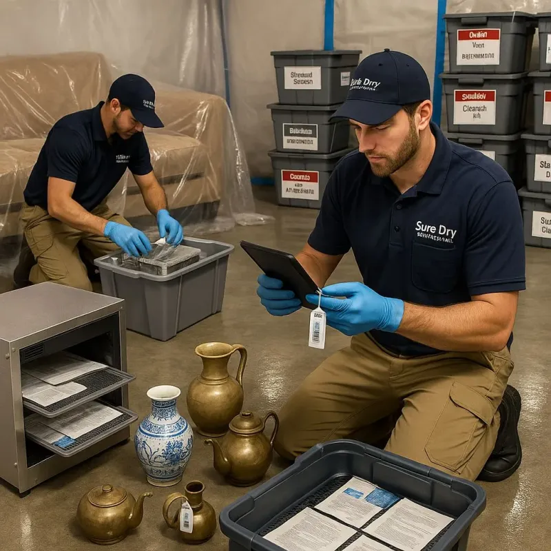 Content Protection and Restoration process in Huntington, WV